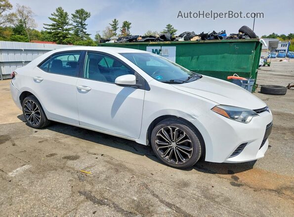 2T1BURHE0GC489520 2016 TOYOTA COROLLA White Front right