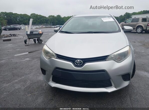 2T1BURHE0GC502086 2016 TOYOTA COROLLA Silver Widok deski rozdzielczej