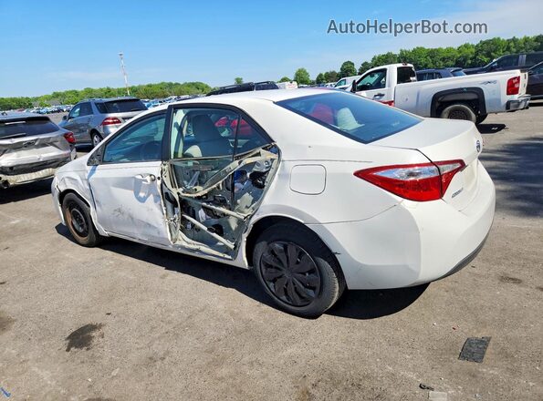 2T1BURHE0GC541311 2016 TOYOTA COROLLA White Հետևի ձախ