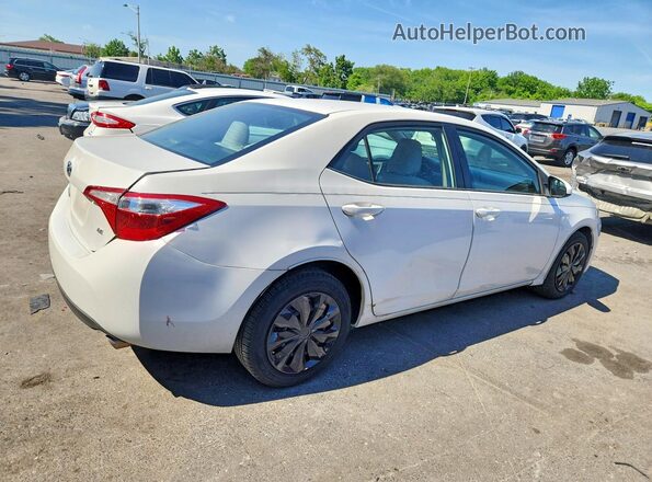 2T1BURHE0GC541311 2016 TOYOTA COROLLA White Հետևի աջ