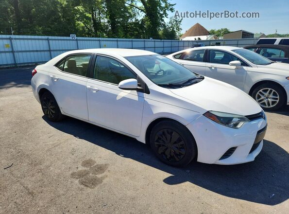 2T1BURHE0GC541311 2016 TOYOTA COROLLA White Առջևի աջ