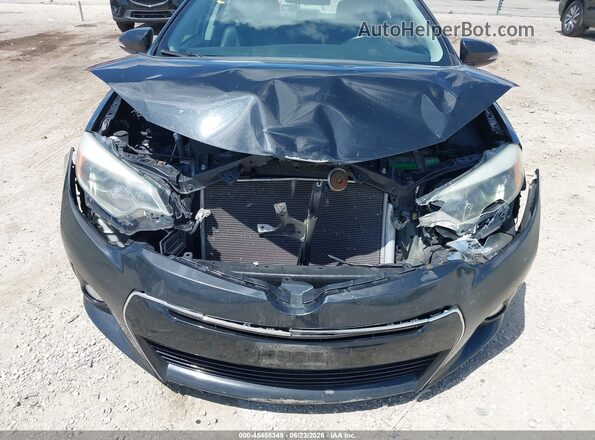 2T1BURHE0GC574146 2016 TOYOTA COROLLA Black წინა ხედი