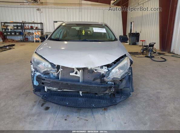 2T1BURHE0GC587480 2016 TOYOTA COROLLA Silver Вид задньої частини салону