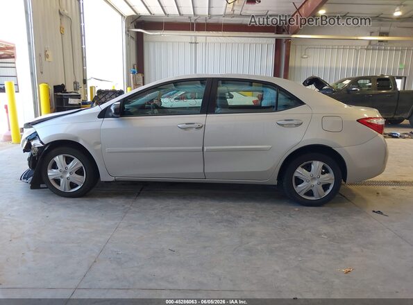 2T1BURHE0GC587480 2016 TOYOTA COROLLA Silver 