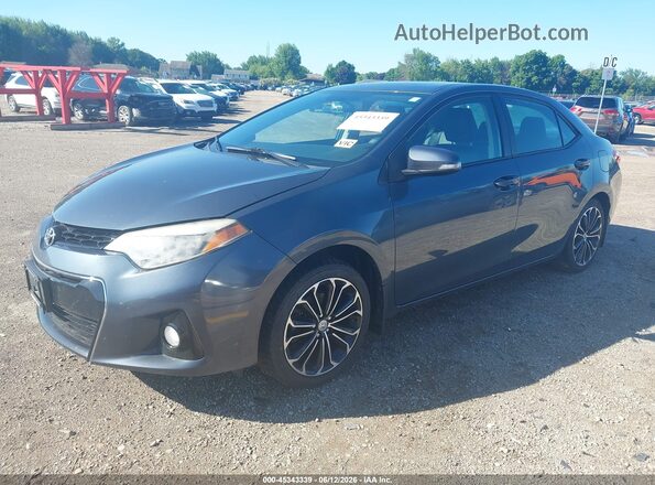 2T1BURHE0GC593411 2016 TOYOTA COROLLA Gray Front left