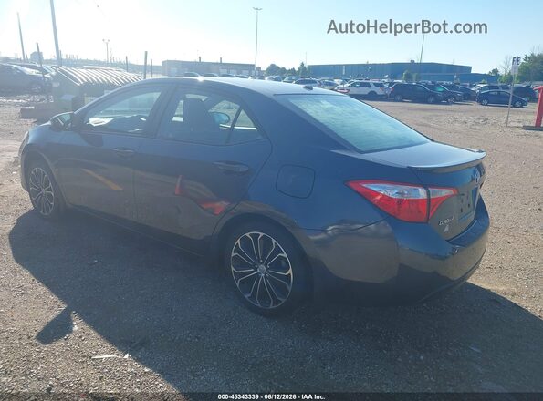 2T1BURHE0GC593411 2016 TOYOTA COROLLA Gray Rear left