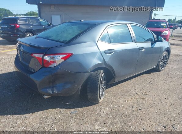 2T1BURHE0GC593411 2016 TOYOTA COROLLA Gray Rear right