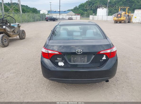 2T1BURHE0GC651288 2016 TOYOTA COROLLA Черный 