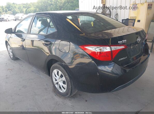 2T1BURHE0GC655194 2016 TOYOTA COROLLA Black უკანა მარცხენა