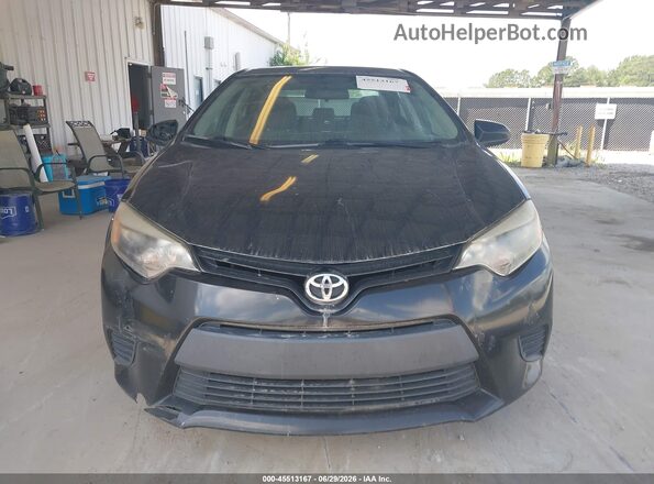 2T1BURHE0GC655194 2016 TOYOTA COROLLA Black ხელსაწყოთა პანელის ხედი