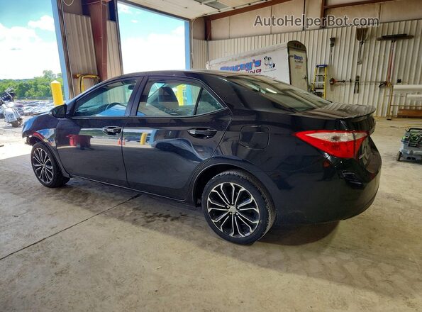 2T1BURHE0GC680600 2016 TOYOTA COROLLA Black Rear left