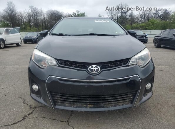 2T1BURHE0GC683643 2016 TOYOTA COROLLA Black Widok z przodu