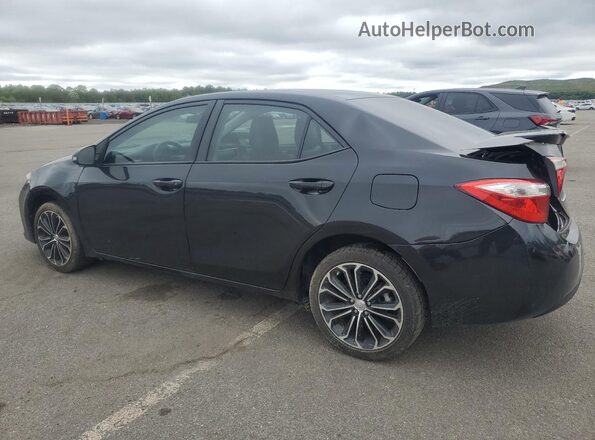 2T1BURHE0GC683643 2016 TOYOTA COROLLA Black Tył lewy