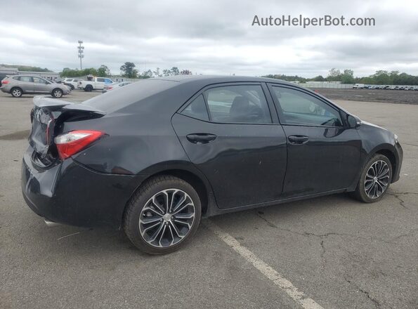 2T1BURHE0GC683643 2016 TOYOTA COROLLA Black Tył prawy