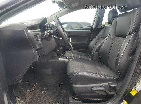 2T1BURHE0GC683643 2016 TOYOTA COROLLA Black Widok wnętrza z przodu