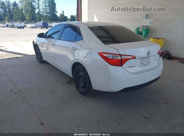 2T1BURHE0GC710890 2016 TOYOTA COROLLA White Հետևի ձախ