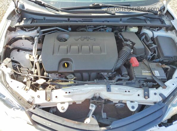 2T1BURHE0GC718925 2016 TOYOTA COROLLA White Widok wnętrza z tyłu