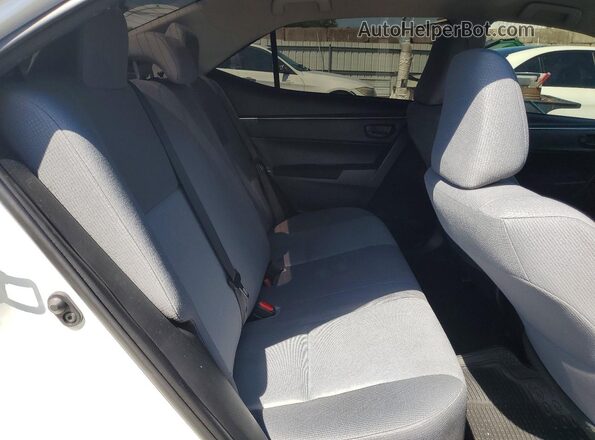 2T1BURHE0GC718925 2016 TOYOTA COROLLA White Widok tylnych siedzeń