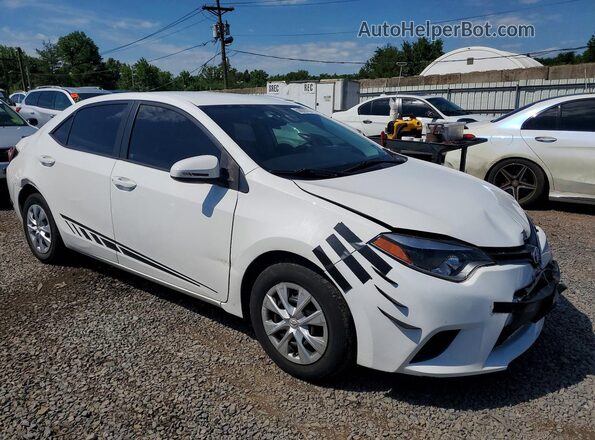 2T1BURHE0GC718925 2016 TOYOTA COROLLA White Przód prawy
