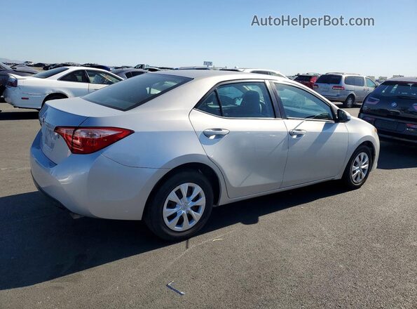2T1BURHE0HC765180 2017 TOYOTA COROLLA Silver 
