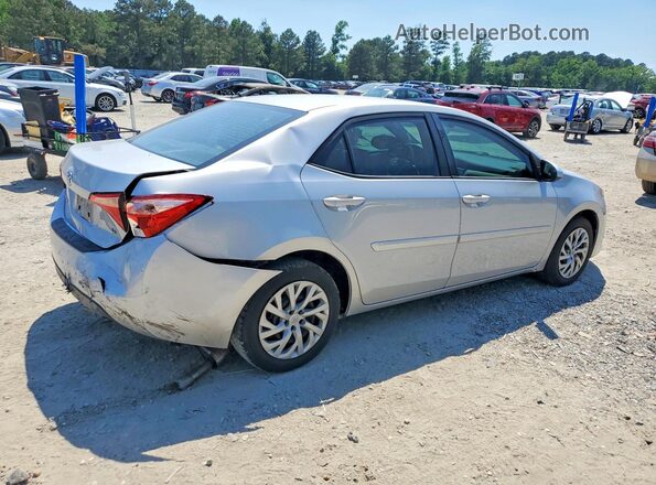 2T1BURHE0HC772162 2017 TOYOTA COROLLA Silver Rear right