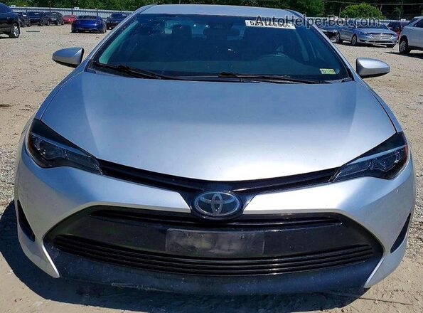 2T1BURHE0HC772162 2017 TOYOTA COROLLA Silver Front view