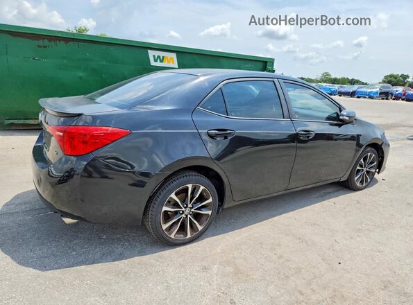 2T1BURHE0HC778608 2017 TOYOTA COROLLA Black უკანა მარჯვენა