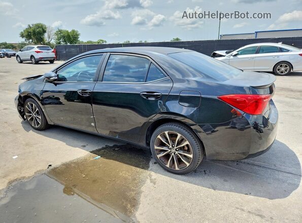 2T1BURHE0HC778608 2017 TOYOTA COROLLA Black უკანა მარცხენა