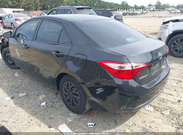 2T1BURHE0HC786319 2017 TOYOTA COROLLA Black Задня ліва чверть