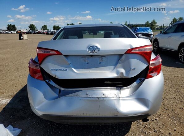 2T1BURHE0HC791357 2017 TOYOTA COROLLA Silver Vista trasera