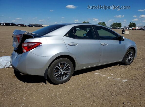 2T1BURHE0HC791357 2017 TOYOTA COROLLA Silver Trasero derecho