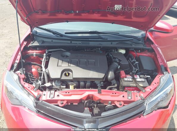 2T1BURHE0HC812062 2017 TOYOTA COROLLA Red Widok z tyłu