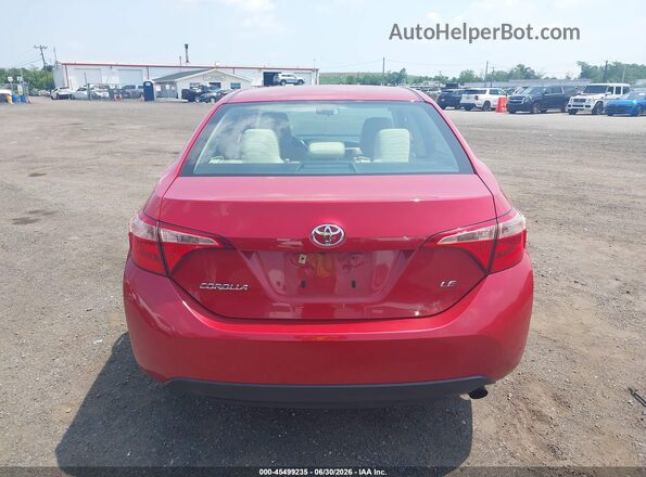 2T1BURHE0HC812062 2017 TOYOTA COROLLA Red 