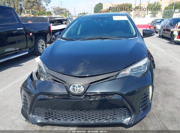 2T1BURHE0HC859205 2017 TOYOTA COROLLA Black Սարքավորումների վահանակի տեսք