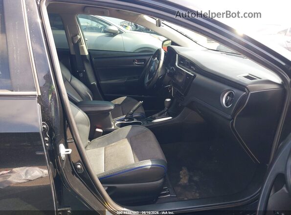 2T1BURHE0HC859205 2017 TOYOTA COROLLA Black Սալոնի դիմացի տեսք