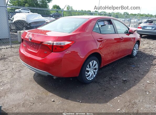 2T1BURHE0HC860452 2017 TOYOTA COROLLA Red Rear right