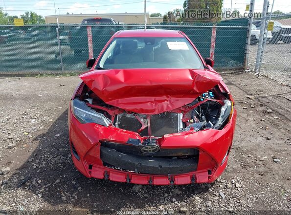 2T1BURHE0HC860452 2017 TOYOTA COROLLA Red Rear interior view