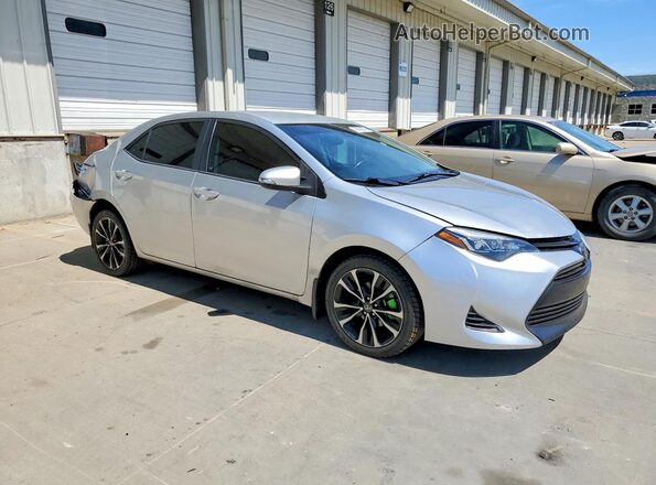 2T1BURHE0HC875095 2017 TOYOTA COROLLA Silver Передня права чверть