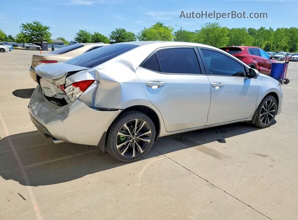 2T1BURHE0HC875095 2017 TOYOTA COROLLA Silver Задня права чверть