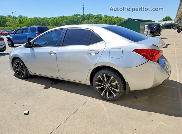 2T1BURHE0HC875095 2017 TOYOTA COROLLA Silver Задня ліва чверть