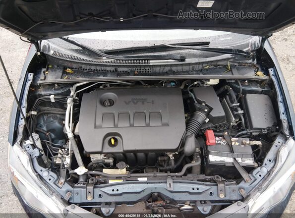 2T1BURHE0HC878658 2017 TOYOTA COROLLA Dark Blue Вид ззаду