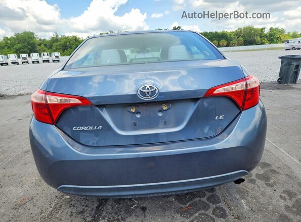 2T1BURHE0HC954444 2017 TOYOTA COROLLA Gray Հետևի տեսք