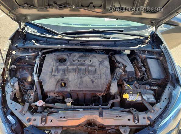 2T1BURHE0JC007071 2018 TOYOTA COROLLA Gray 
