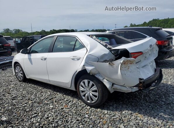 2T1BURHE0JC017177 2018 TOYOTA COROLLA White Հետևի ձախ