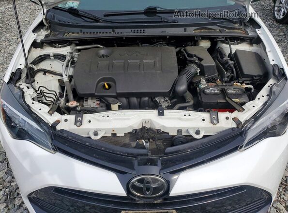 2T1BURHE0JC017177 2018 TOYOTA COROLLA White Սալոնի հետևի տեսք