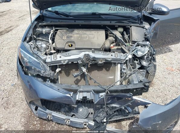 2T1BURHE0JC080683 2018 TOYOTA COROLLA Teal Rear view
