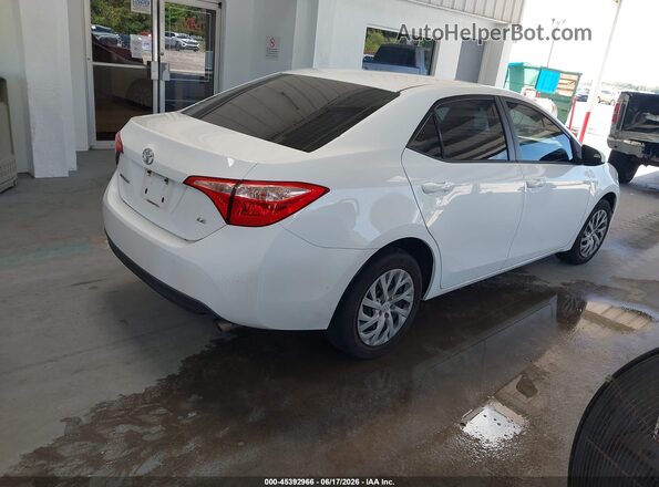2T1BURHE0JC086371 2018 TOYOTA COROLLA White უკანა მარჯვენა