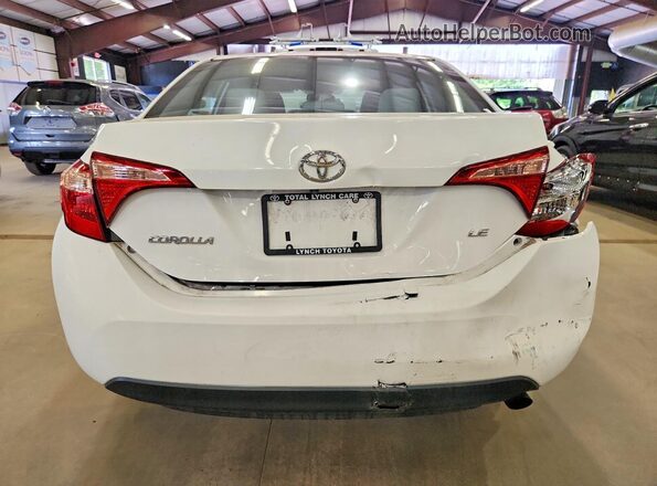 2T1BURHE0JC094969 2018 TOYOTA COROLLA White Հետևի տեսք