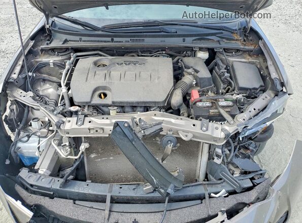 2T1BURHE0JC112919 2018 TOYOTA COROLLA Gray Вид задньої частини салону