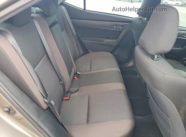 2T1BURHE0JC112919 2018 TOYOTA COROLLA Gray Вид задніх сидінь